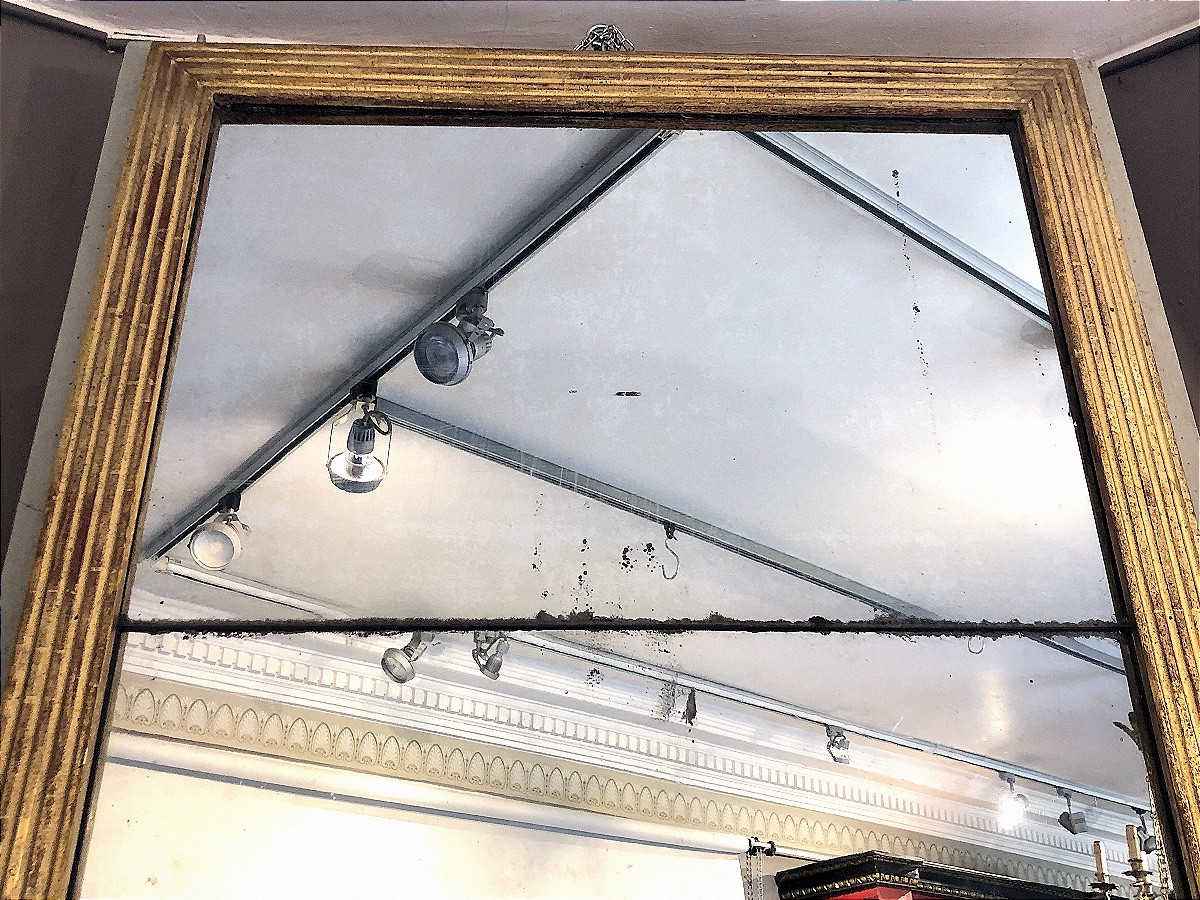 Miroir d’époque Louis XVI. -photo-3