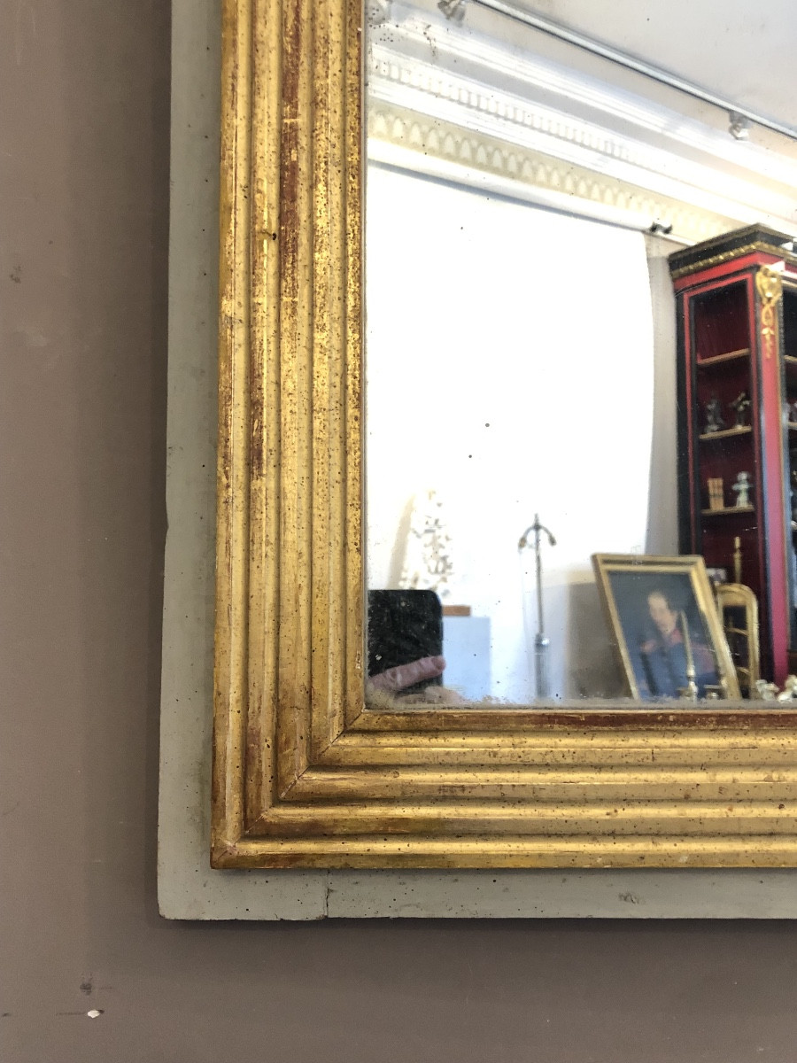 Miroir d’époque Louis XVI. -photo-4