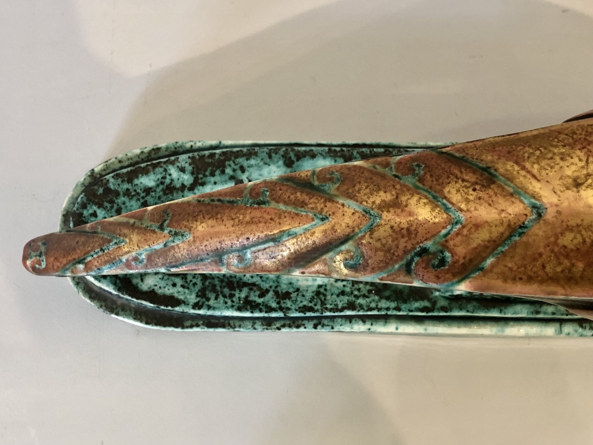 Ceramic Pheasant By The Artist Lamourdedieu. -photo-4