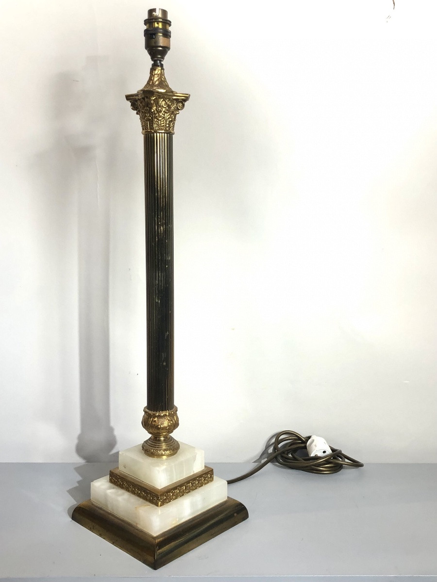 Paire de lampes d’origine Belge d’époque XX ème siècle. -photo-3