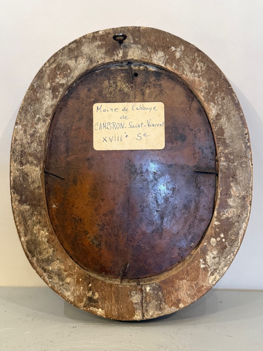 An 18th-century Painting With A Young Monk. -photo-1