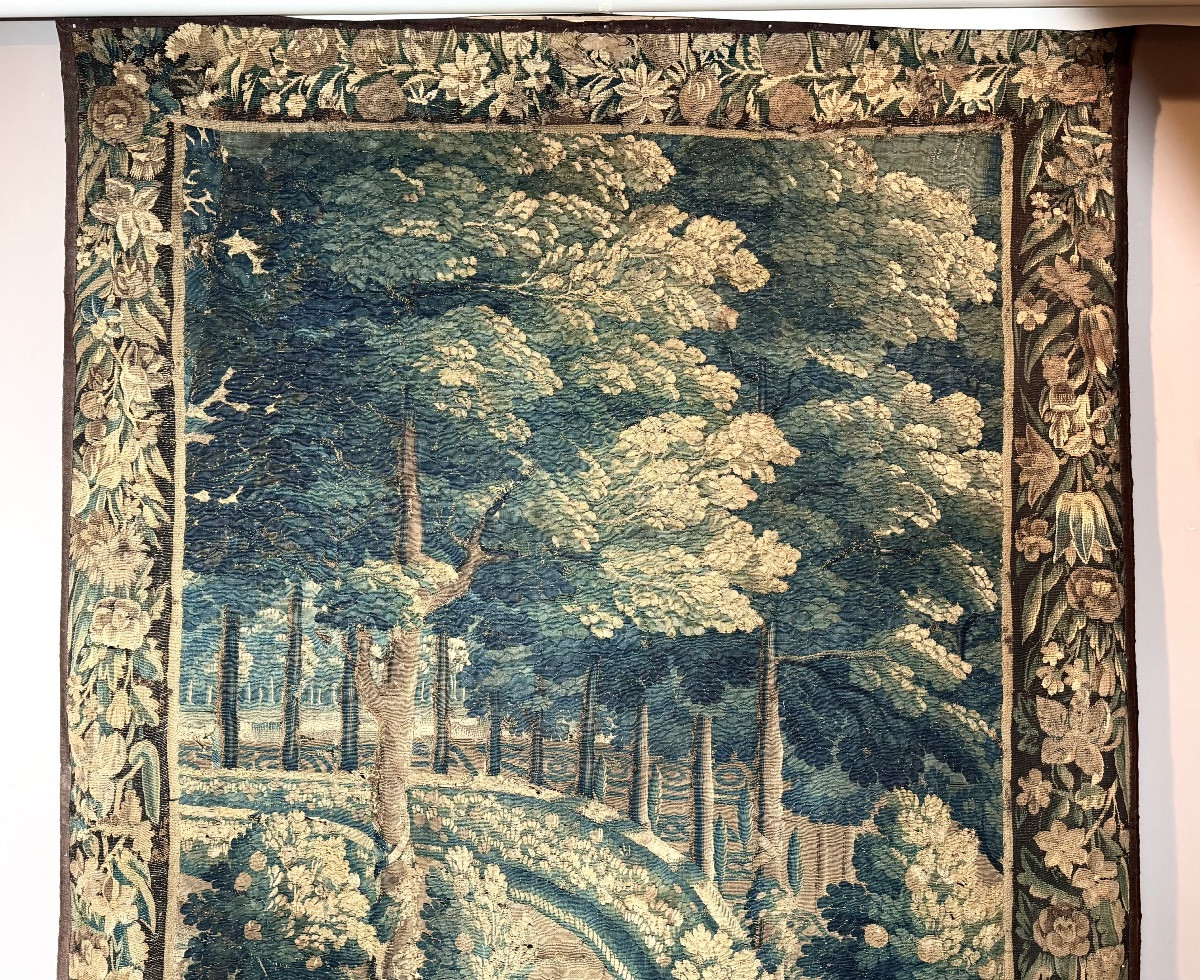 Tapisserie d’Aubusson du XVIII ème siècle. -photo-2