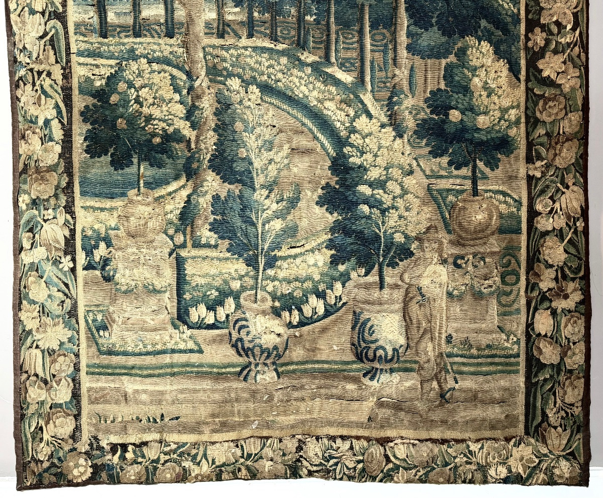 Tapisserie d’Aubusson du XVIII ème siècle. -photo-4