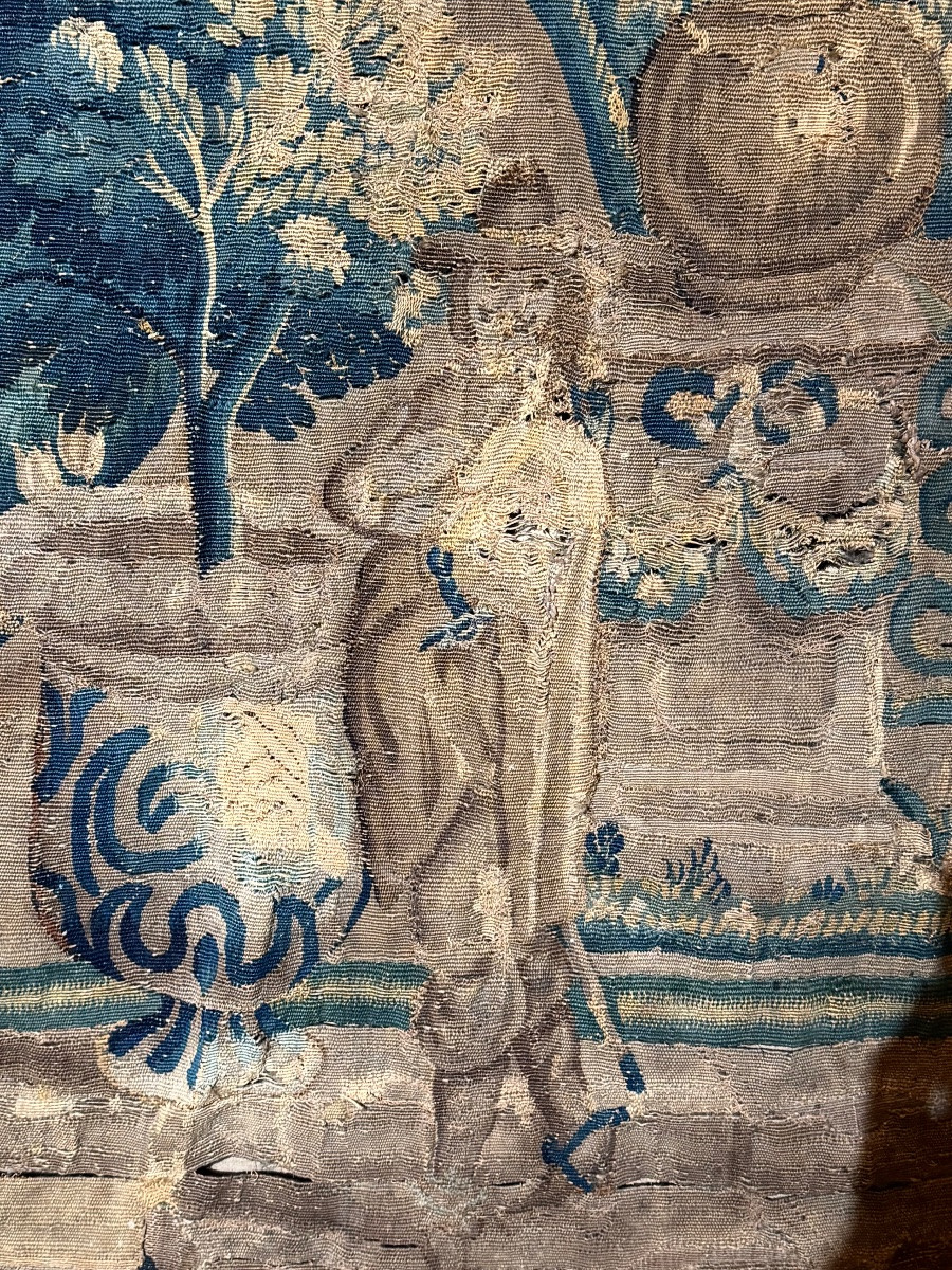 Tapisserie d’Aubusson du XVIII ème siècle. -photo-2