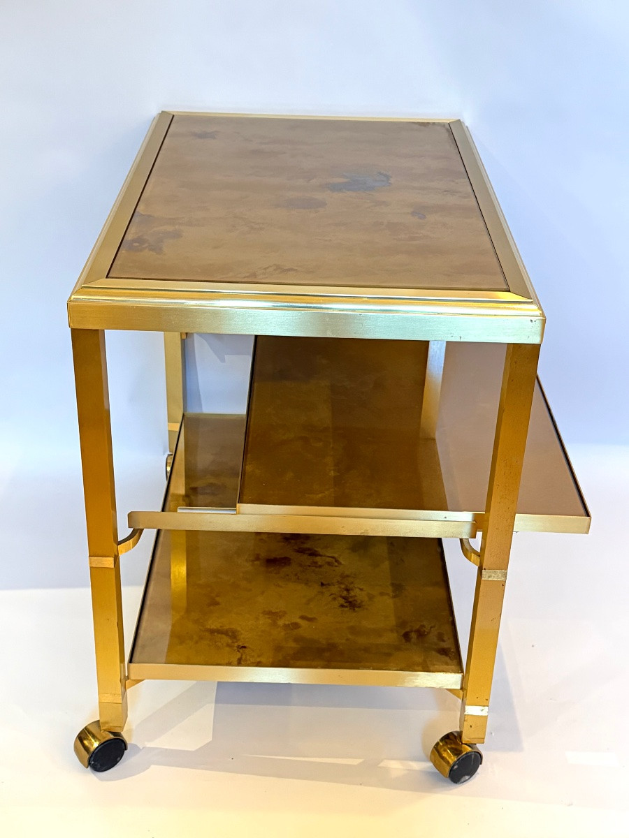 Table roulante des années 1970-1980. -photo-1