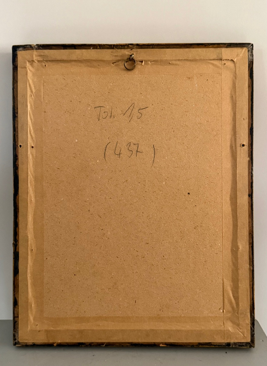 Portrait d’une dame de qualité vers 1800. -photo-4