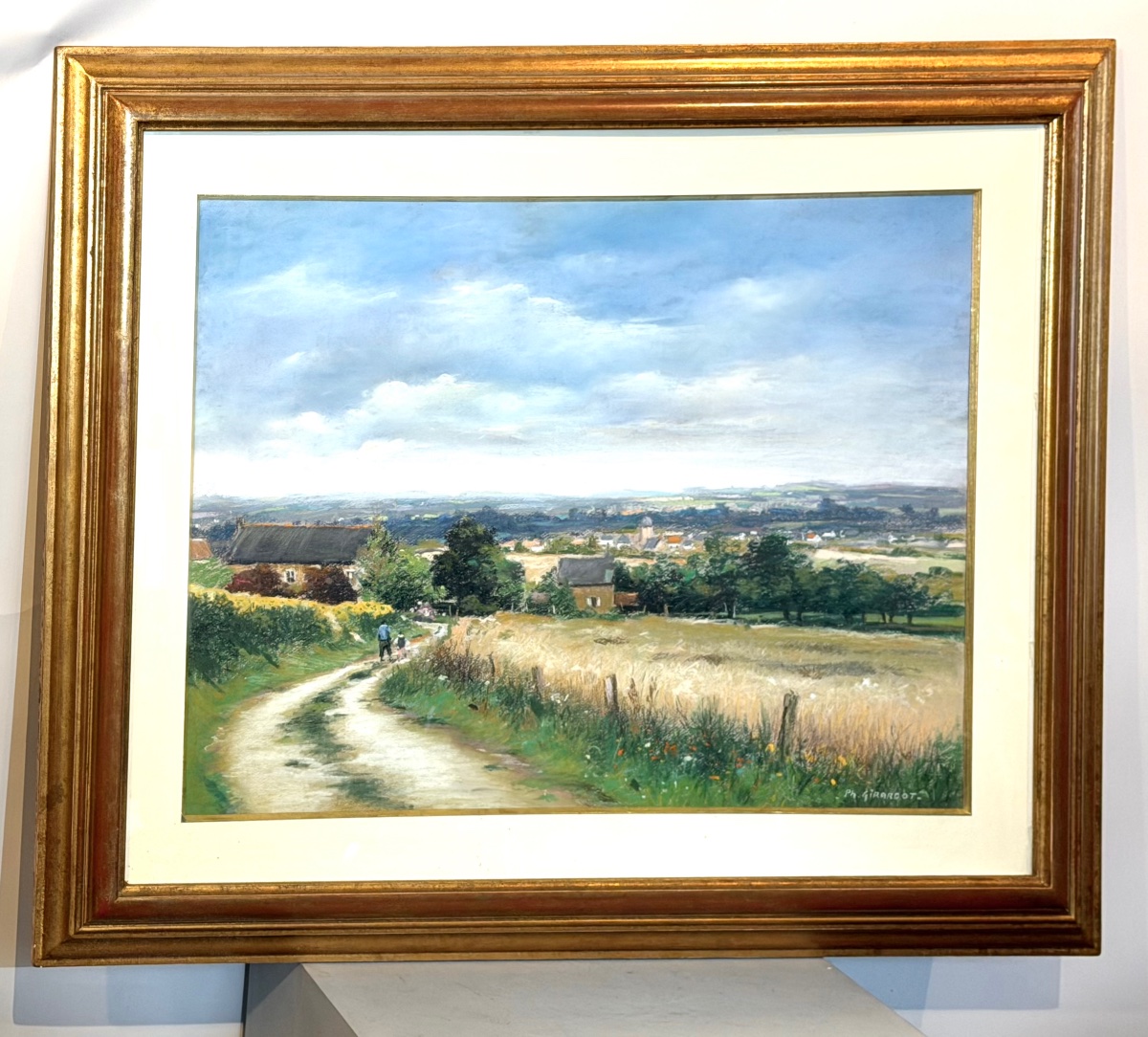 Pastel de Philippe Girardot. -photo-3