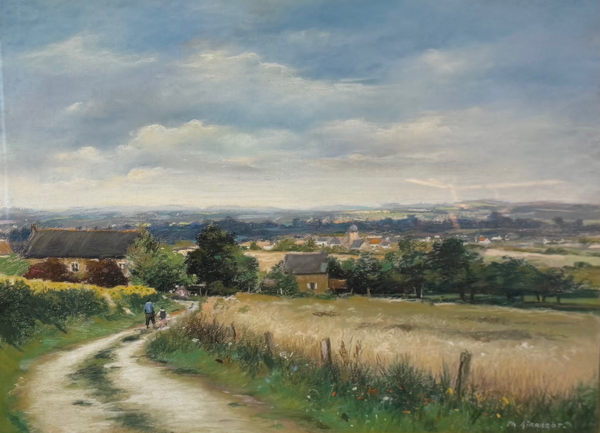 Pastel de Philippe Girardot. 
