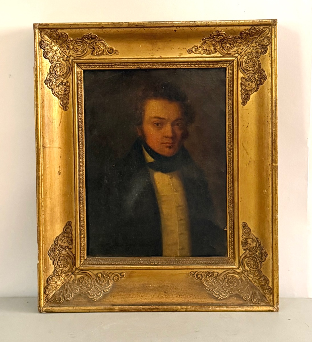 A Pair Of Portraits From The Early 19th Century. -photo-2