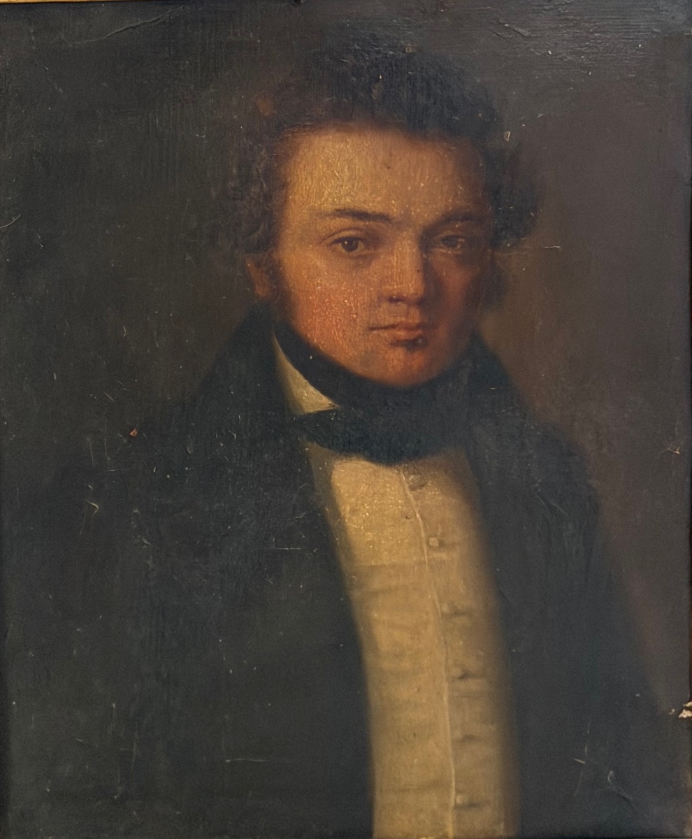 A Pair Of Portraits From The Early 19th Century. -photo-4