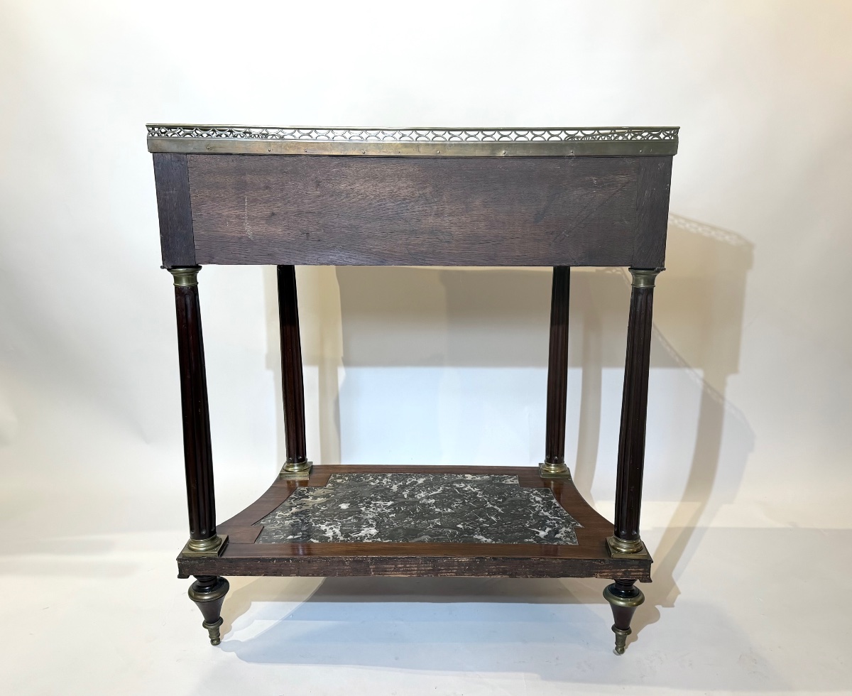 Antique Sideboard From The Late 18th Century. -photo-3