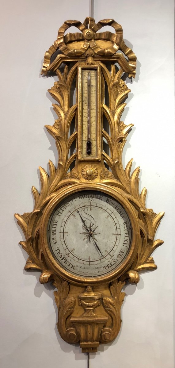 Louis XVI Period Barometer.-photo-2