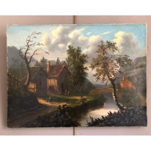 19th Century Painting Of A Landscape