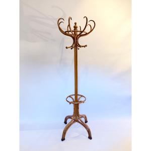 Porte manteau Thonet des années 1880 en hêtre. 