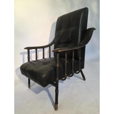 Fauteuil De Jacques Adnet. 