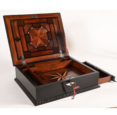 Louis XIV Writing Case 14 Haute Epoque 17th Century-photo-1