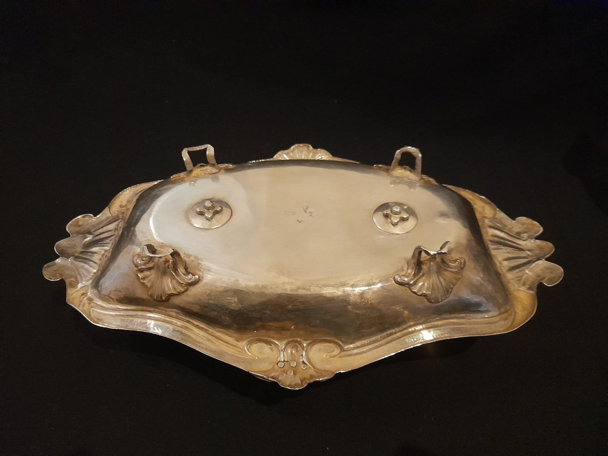 Solid Silver Oil And Vinegar Cruet, 18th And 18th Century, Fermiers Généraux Goldsmith Hallmarks -photo-3