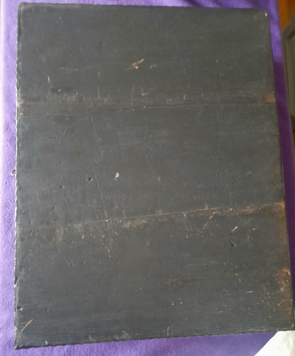 Grand coffret ecritoire epoque Louis XIV 14 XVII 17eme siecle -photo-5