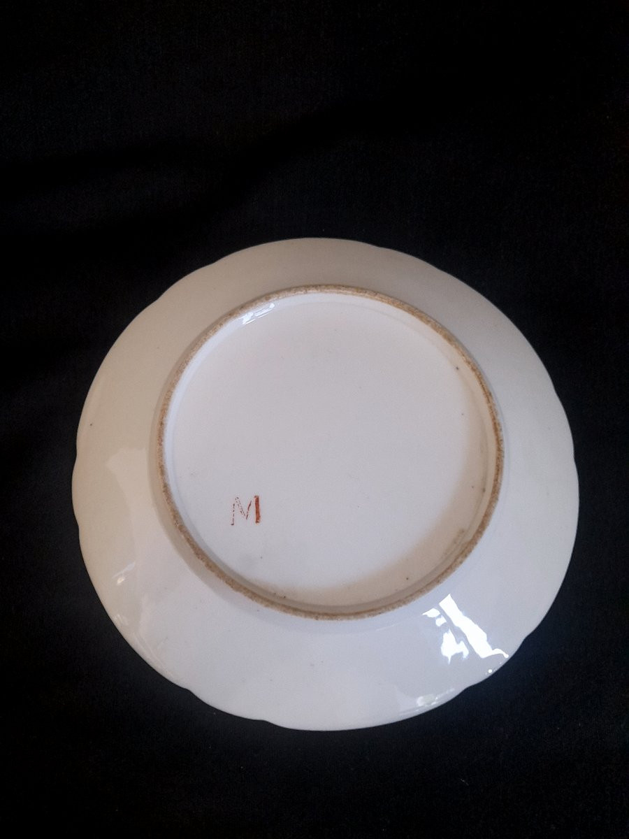 Ecuelle à bouillon porcelaine manufacture clignancourt comte de Provence epoque xviii 18eme-photo-2