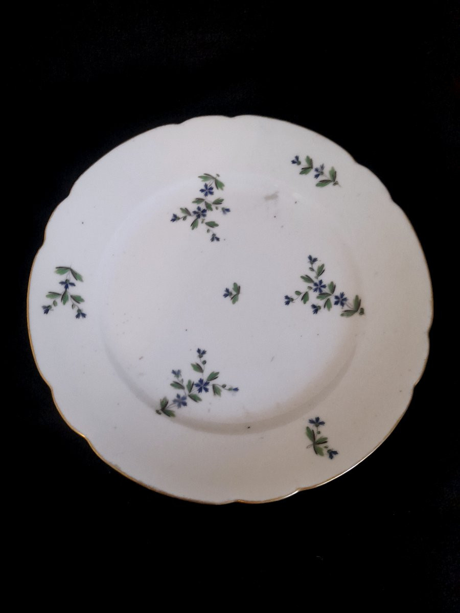 Ecuelle à bouillon porcelaine manufacture clignancourt comte de Provence epoque xviii 18eme-photo-3