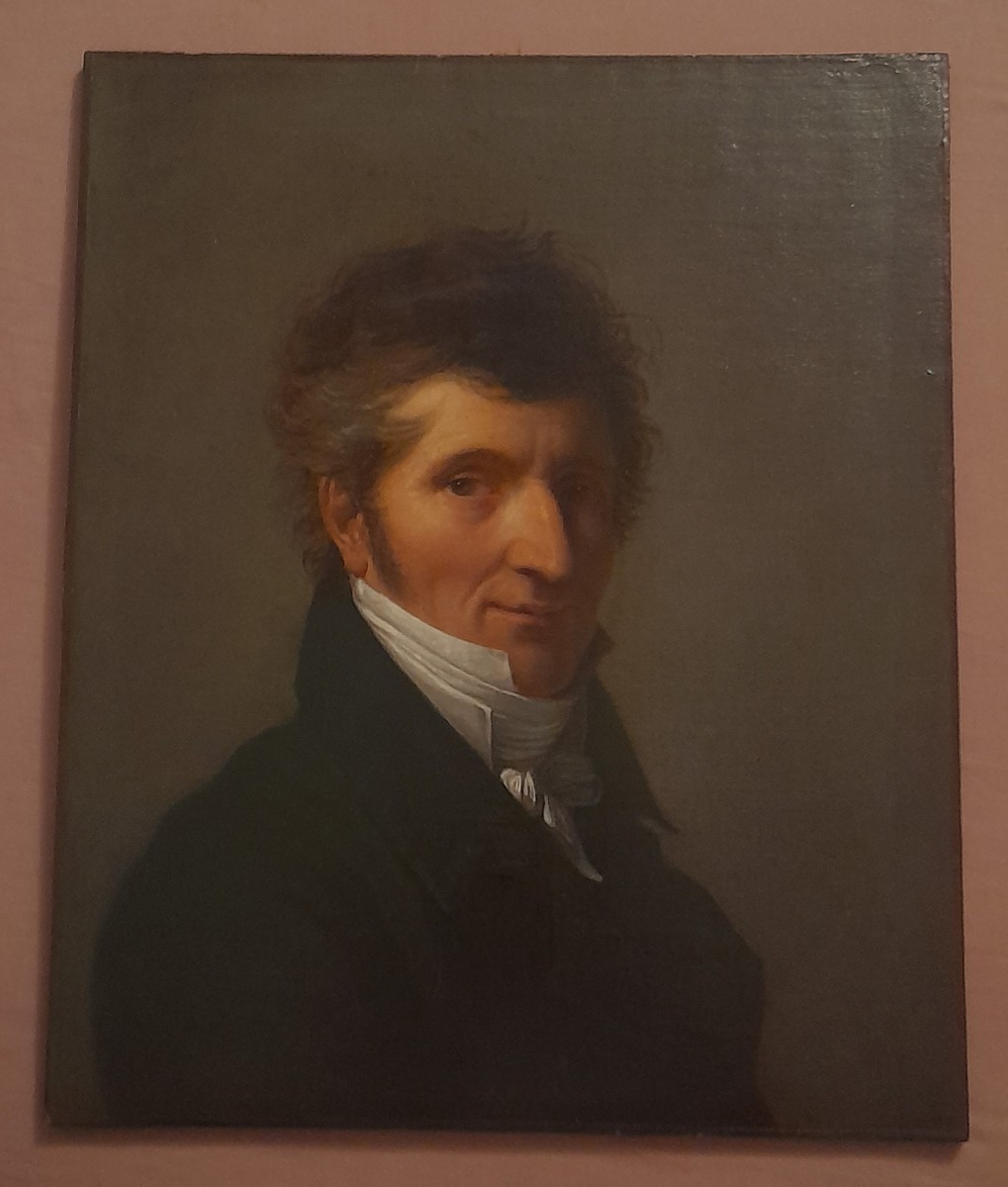 Portrait Of A Man Of Quality In A Frock Coat, Directoire Period, Empire, 19th-19th Century