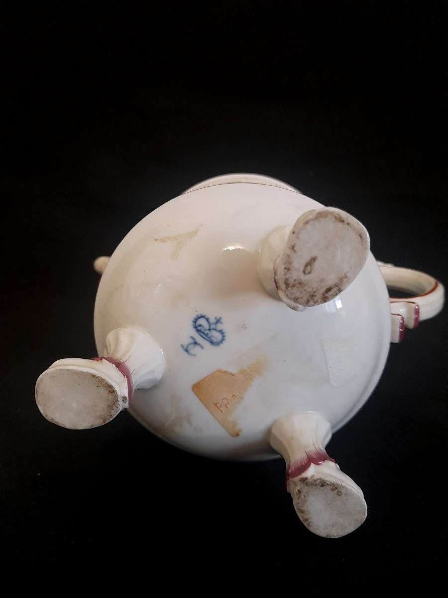Ludwigsburg Porcelain Coffee Pot, Germany, 18th-18th Century-photo-2