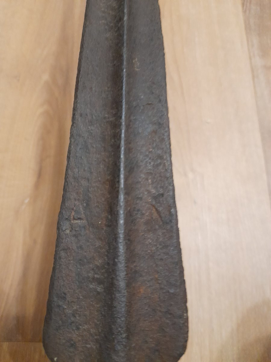 Fer de pique revolutionnaire modèle 1792 militaria hampe -photo-2
