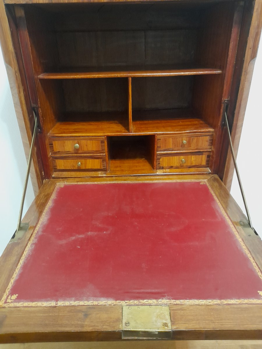 Children's Chiffonnier Secretary From The Louis XV - Louis XVI Transition Period, Stamped -photo-2