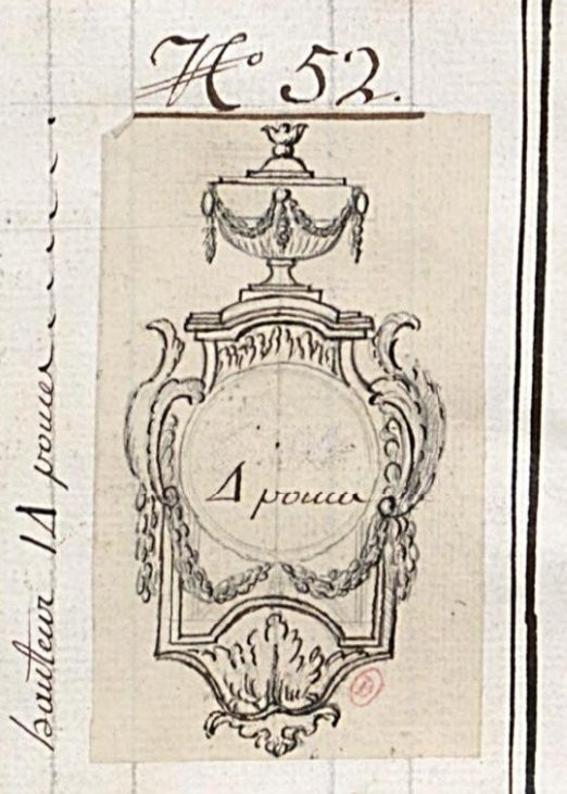 Cartel d'alcove applique en bronze doré d'époque Louis xvi 16 18eme siecle-photo-1