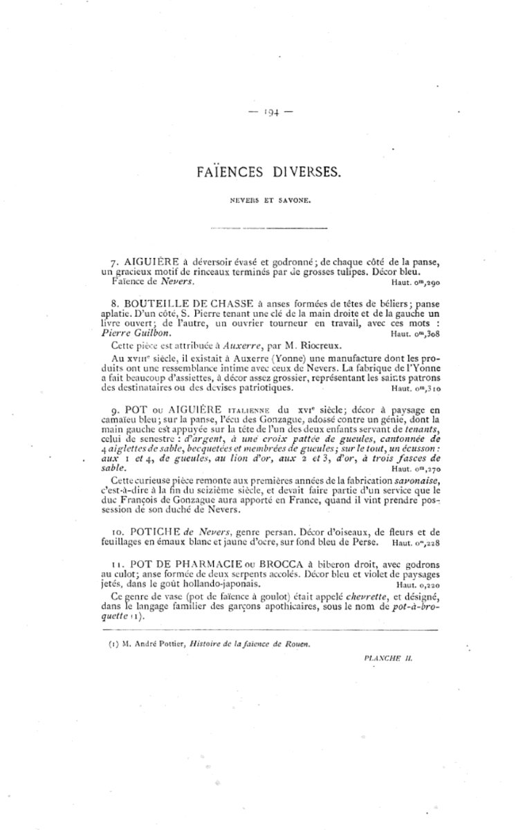 Italian Savona Faience Ewer, 17th Century, High Period, With Gonzaga Coat Of Arms-photo-5