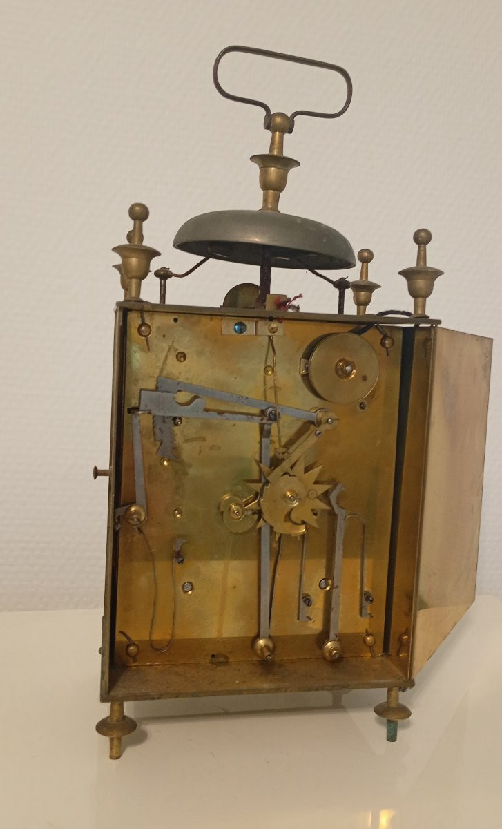 Pendulette capucine d'officier epoque empire restauration -photo-3