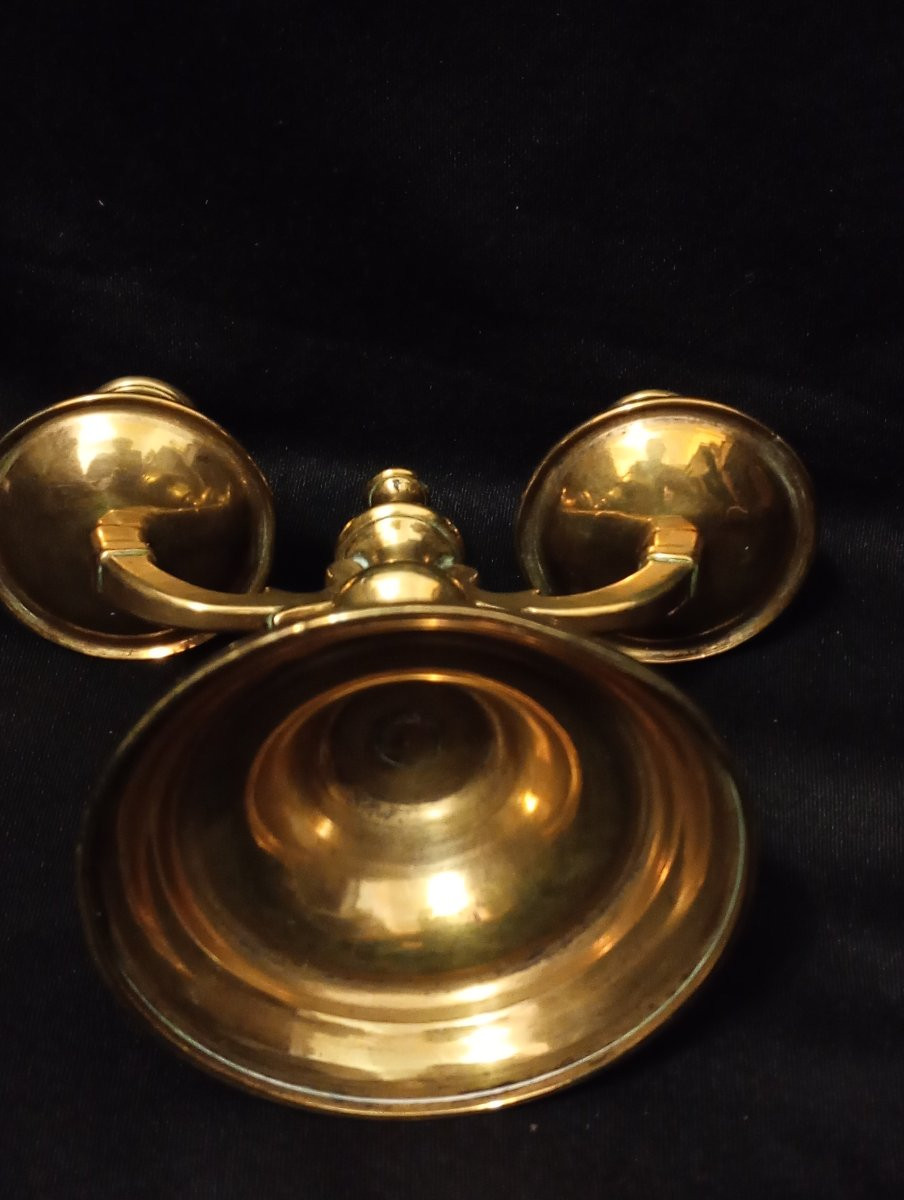 Antique Candelabra Or Table Candlestick, 18th Century-photo-2