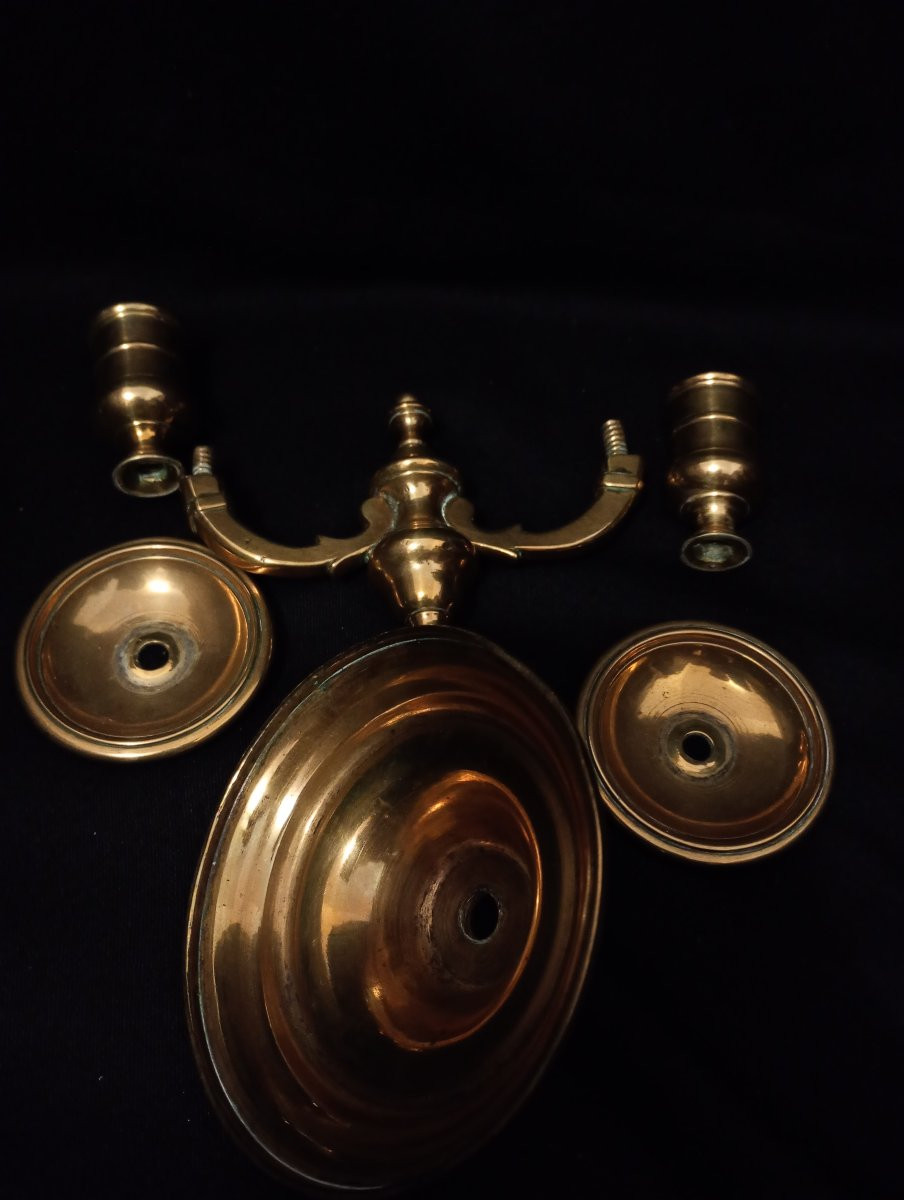 Antique Candelabra Or Table Candlestick, 18th Century-photo-3