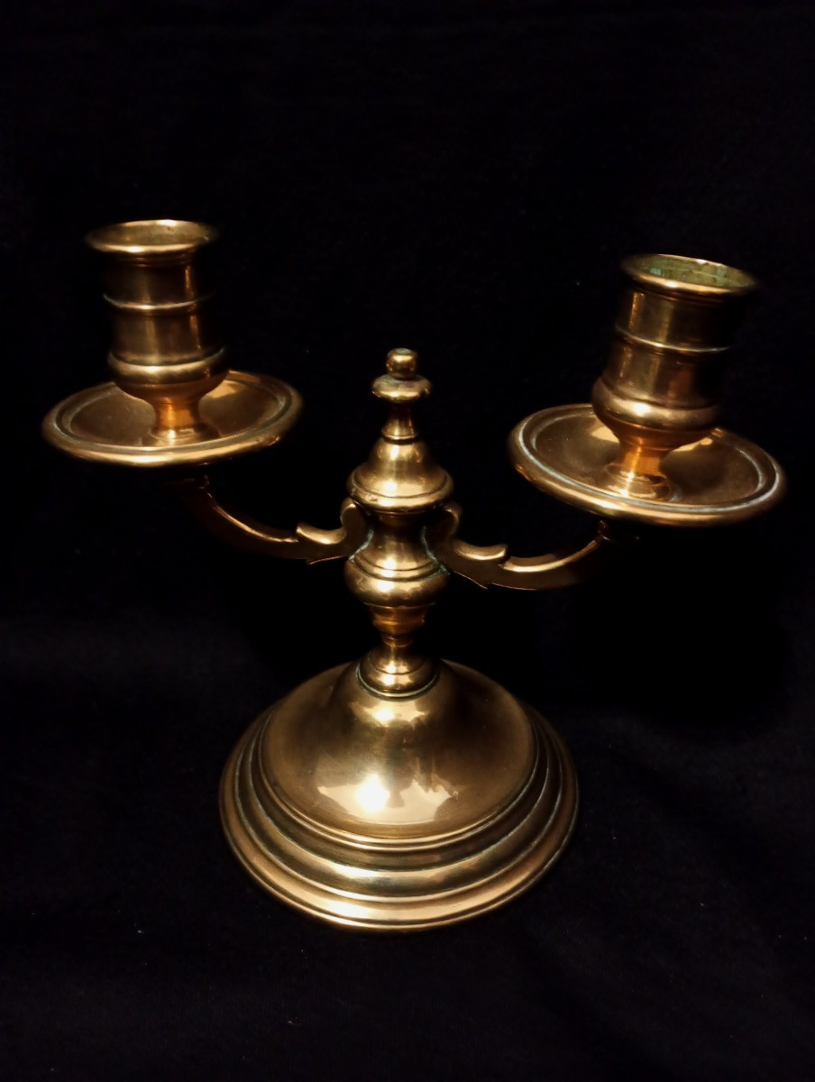 Antique Candelabra Or Table Candlestick, 18th Century