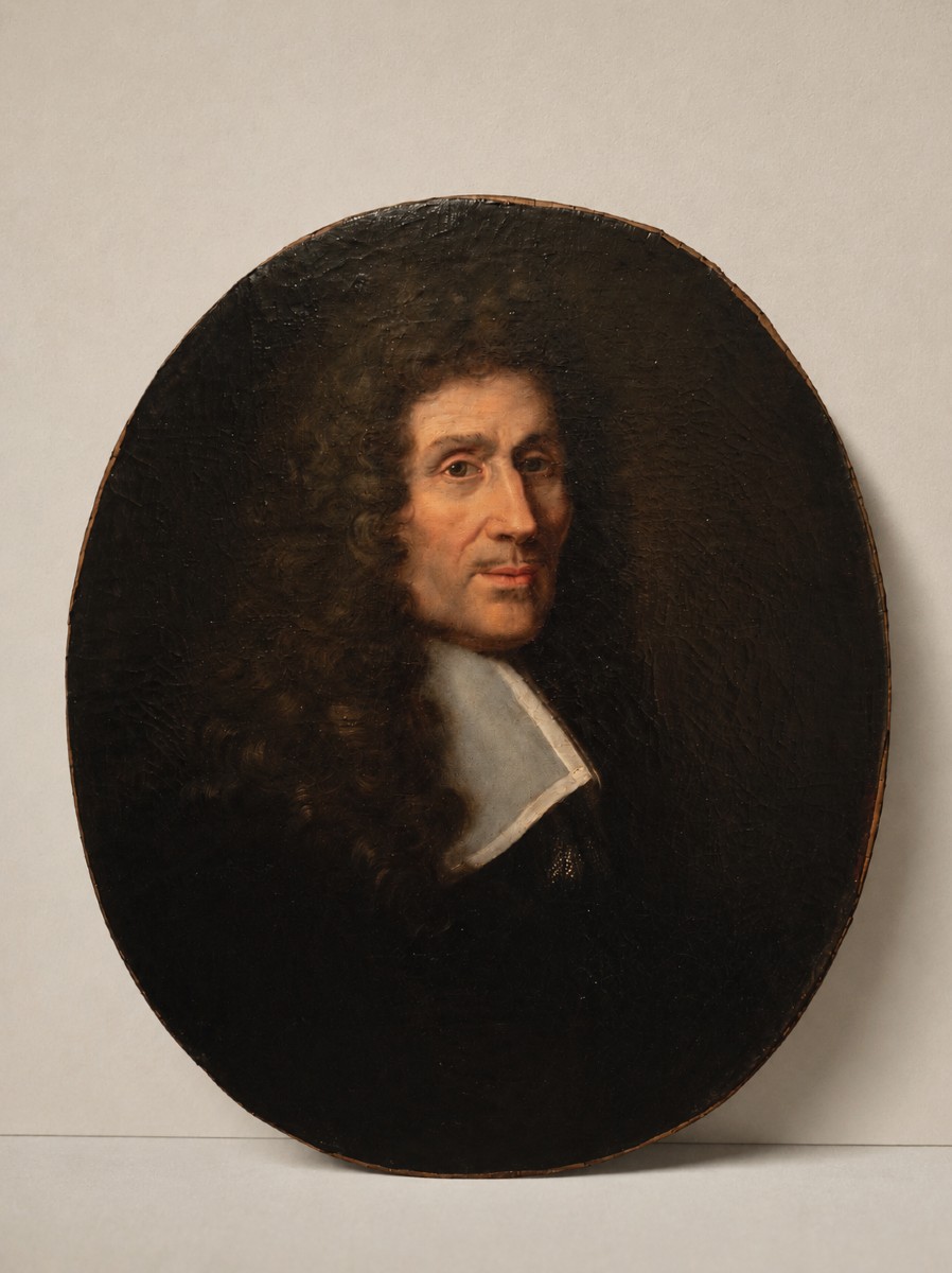 Tableau Portrait Magistrat Epoque Louis XIV 14 17eme XVIII Siecle Peinture Grand Siecle