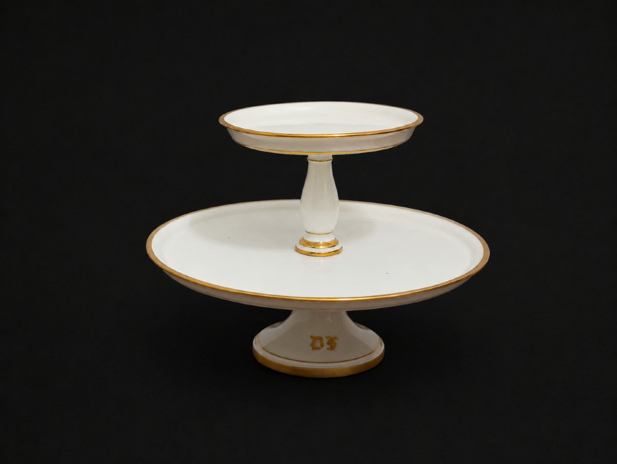 Second Empire Porcelain Desserts Vieux Paris Display Piece