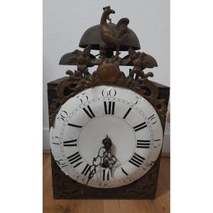 Comtoise Clock Mechanism With Quarter-hour Striking Mechanism, Revolutionary Era, French Revolution, Rooster