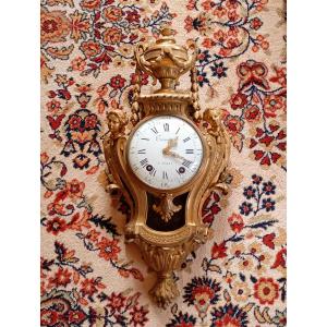 Cartel d'applique en bronze doré époque Louis XVI 18eme xviii siecle