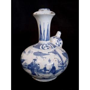 Kendi porcelaine chinoise bleu et blanc chine Asie dynastie Ming epoque Wanli