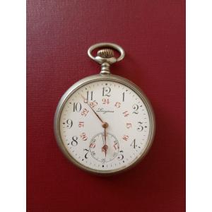 Montre gousset homme marque longines epoque début xx 20eme siècle état de marche fonctionnement