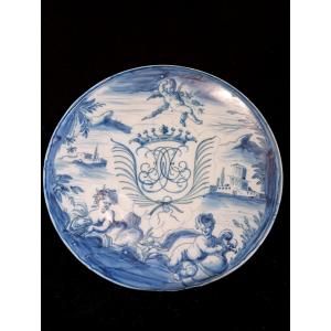 Savona Earthenware Cup Or Tazza 18th Century Italy