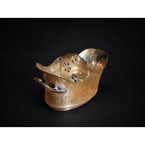 Silver-plated Metal Bottle Cooler From The 18th Century (ancien Régime)