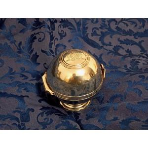 Antique 18th-century (xviii) Soap Dish With Silver-plated Bronze Coat Of Arms, From The Ancien Régime
