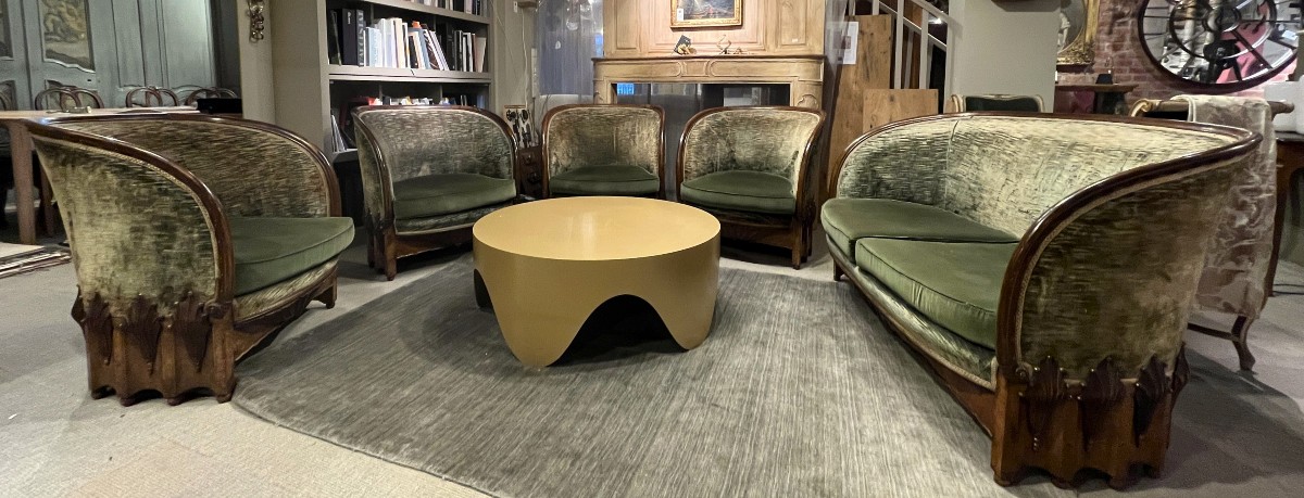 Salon Fin XIXème Début XXème - Art Nouveau-photo-3