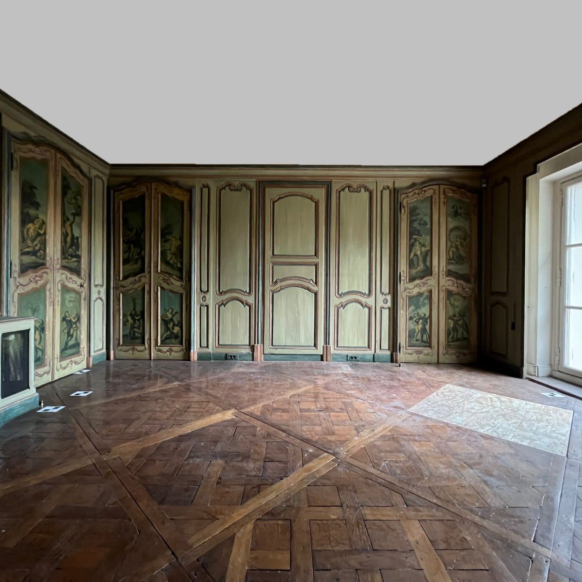 Boiseries Parisiennes d'époque Louis XV-photo-4