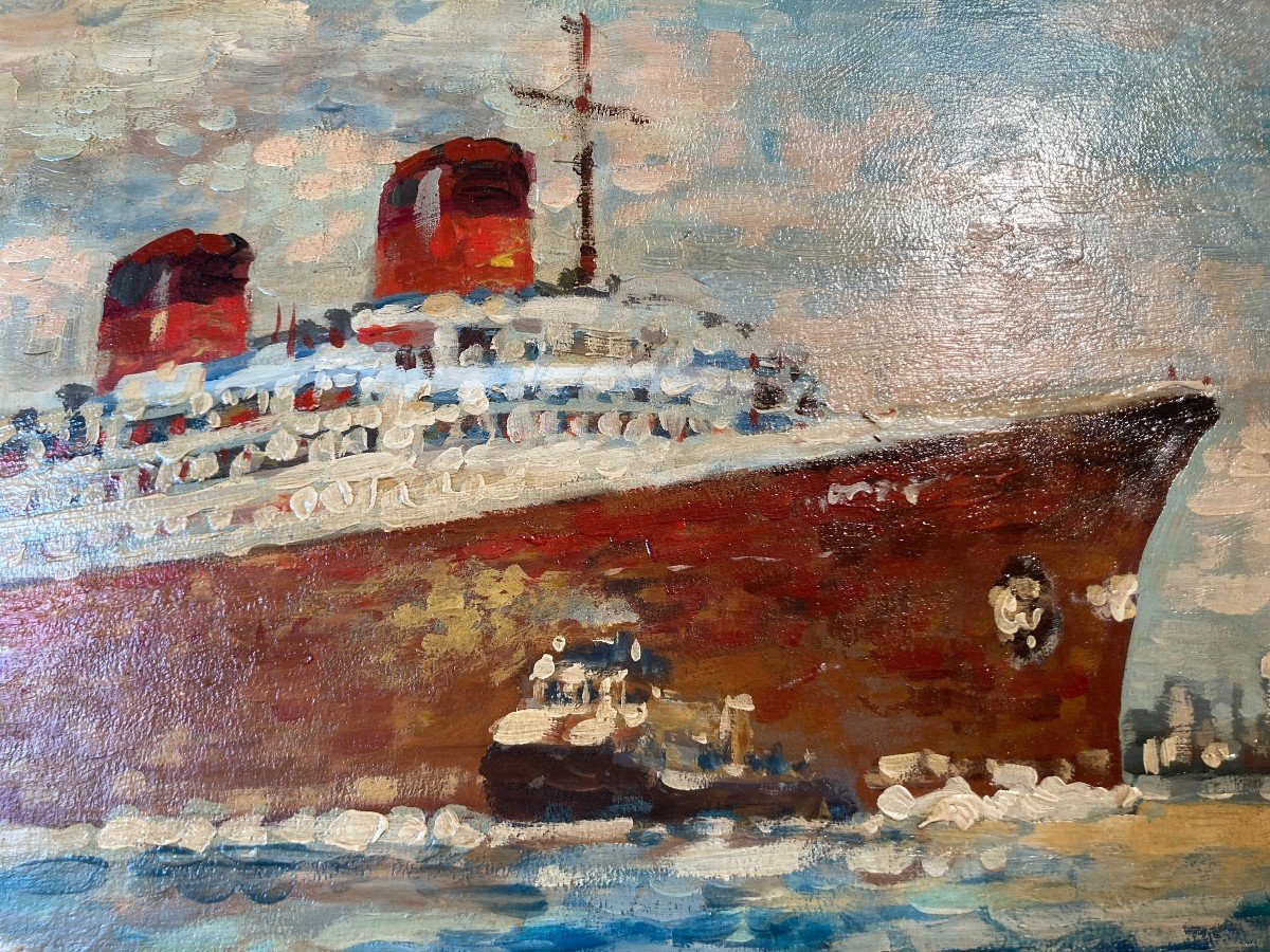 Painting Liner The Normandy-photo-2