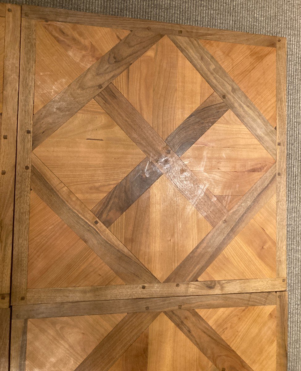 Parquet En Merisier Et Noyer -photo-2