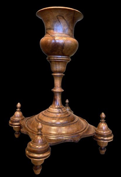 Vase En Bois Tourné