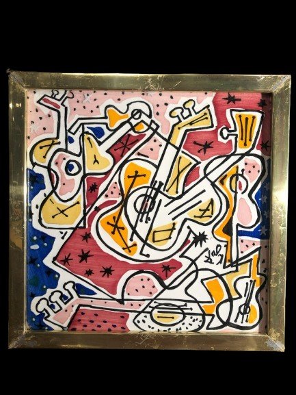 Carreaux Céramiques Dali, Les guitares
