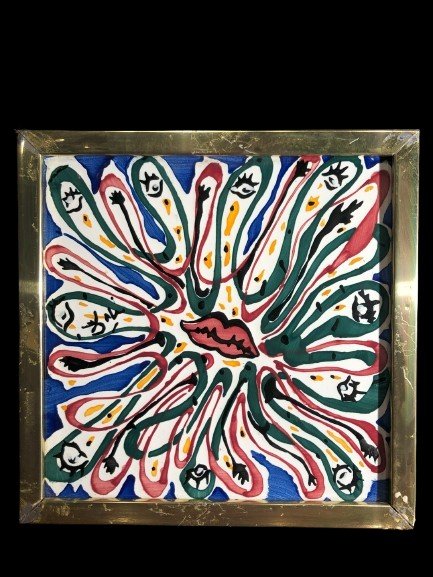 Carreaux Céramiques Dali, Le baiser de feu. 